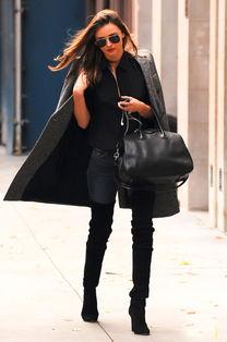 欧美男明星冬季街拍,欧美男明星的时尚演绎